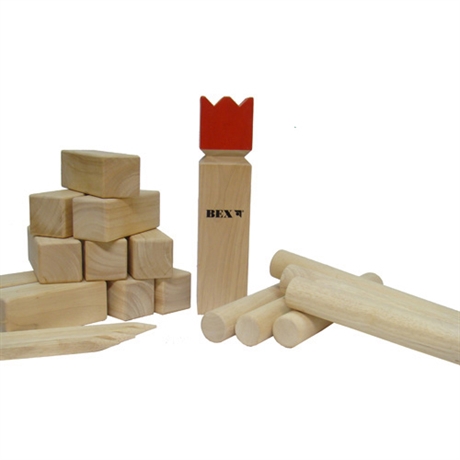 Kubb red King Bex