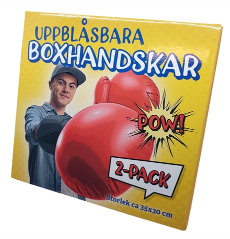 Uppblåsbara boxhandskar - superpopulära!