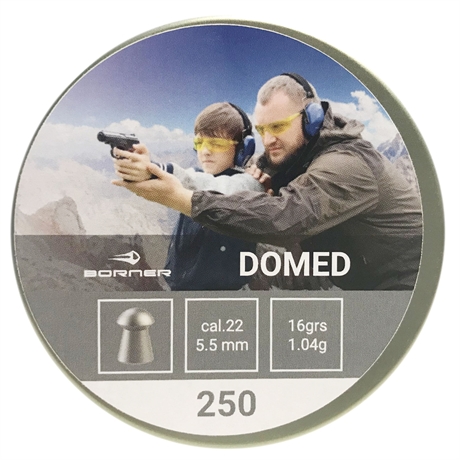 Luftvapenammunition Borner Domed 5,5mm.