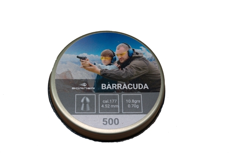 Luftvapenammunition Borner Barracuda 4,5mm
