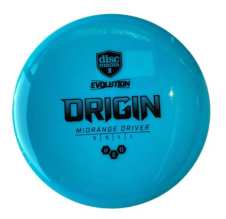 Midrangedisc från Discmania Origin Ljusblå