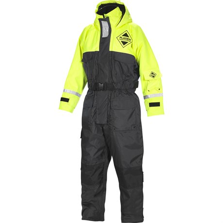 Flytoverall Fladen Gul/Svart - L