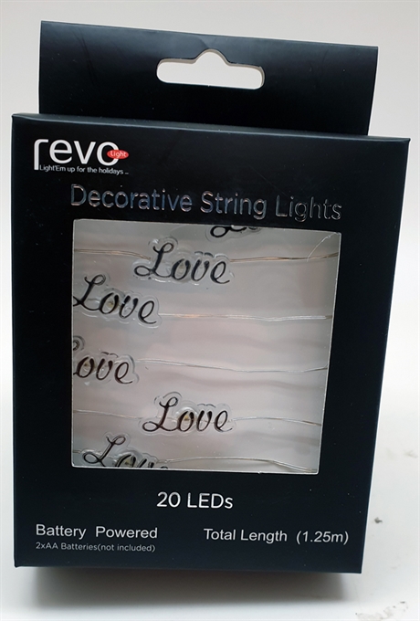 LED-dekoration Love - REA