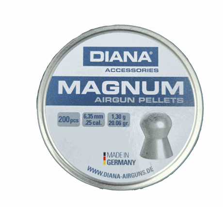 Diana luftvapenammunition 6.35mm