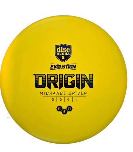 Midrangedisc från Discmania Origion Gul