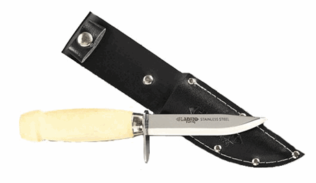 Scoutkniv - Friluftskniv med fodral