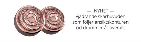 Extra skärhuvuden till Flawless Face - 2-pack.