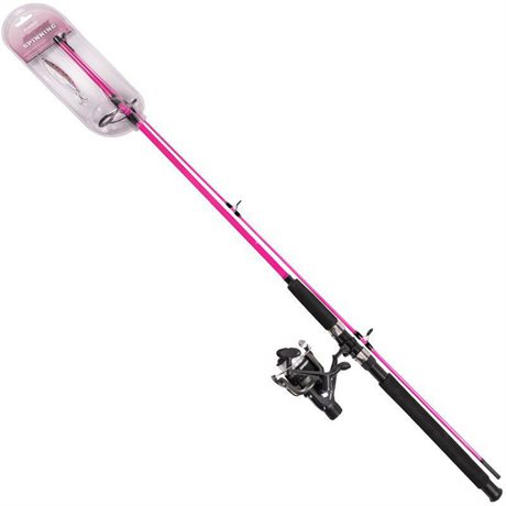 Fiskeset Adventure från Fladen - Rosa, 210cm