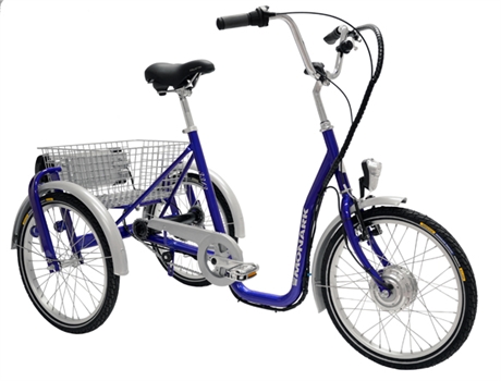 Trehjuling cykel Monark. el