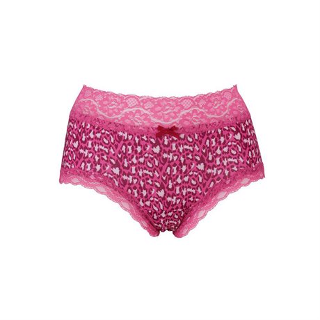 Trosa av BAMBU i Boxers modell med spets, Leopard