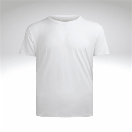 Bambu T-shirt Unisex - Vit strl.S