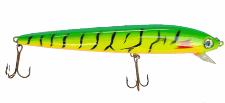 Wobbler Eco Shallow Running - grön/gul/orange