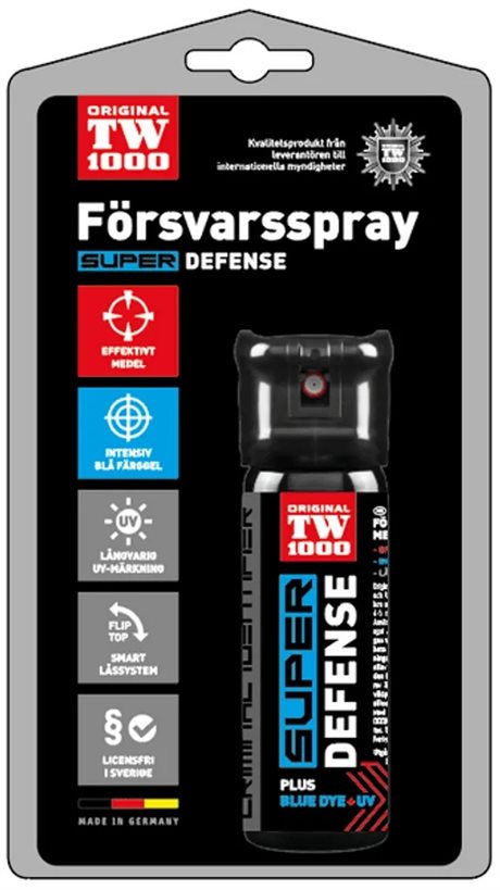 Försvarsspray TW 1000 - Super Defense