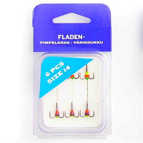 Pimpelkrokar 6-pack - Strl. 14