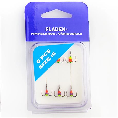 Pimpelkrokar 6-pack - Strl. 16