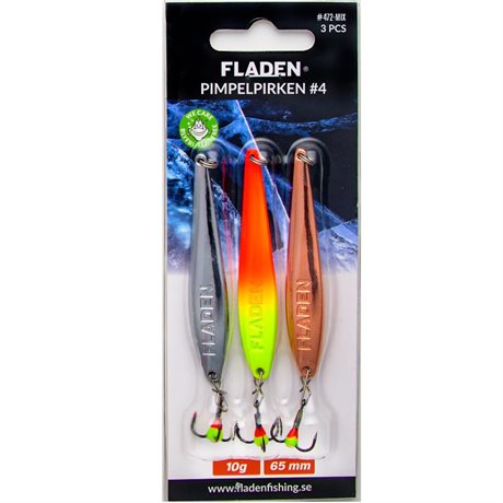 Pimpelpirken 3-pack 65mm - 10g