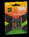 Alkaliska batterier AAA (LR03), 4-pack