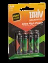 Alkaliska batterier AA (R6), 4-pack.
