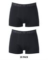 Boxerkalsonger Top Gun Svart-2-pack XXL