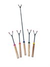 Teleskopiska grillpinnar 4-pack.