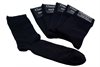 Klassiska svarta strumpor i 6-pack, Strl. 36 - 40