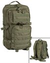 Superpopulär ryggsäck - US Assault Pack - Olivgrön