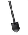 Kompakt fällbar spade med fodral.