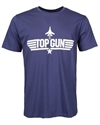 Top Gun - Original T-shirt för nya filmen, Blå Strl. L